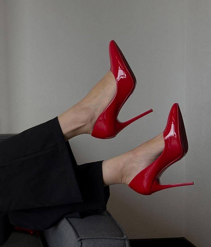 Scarpin Paris Red