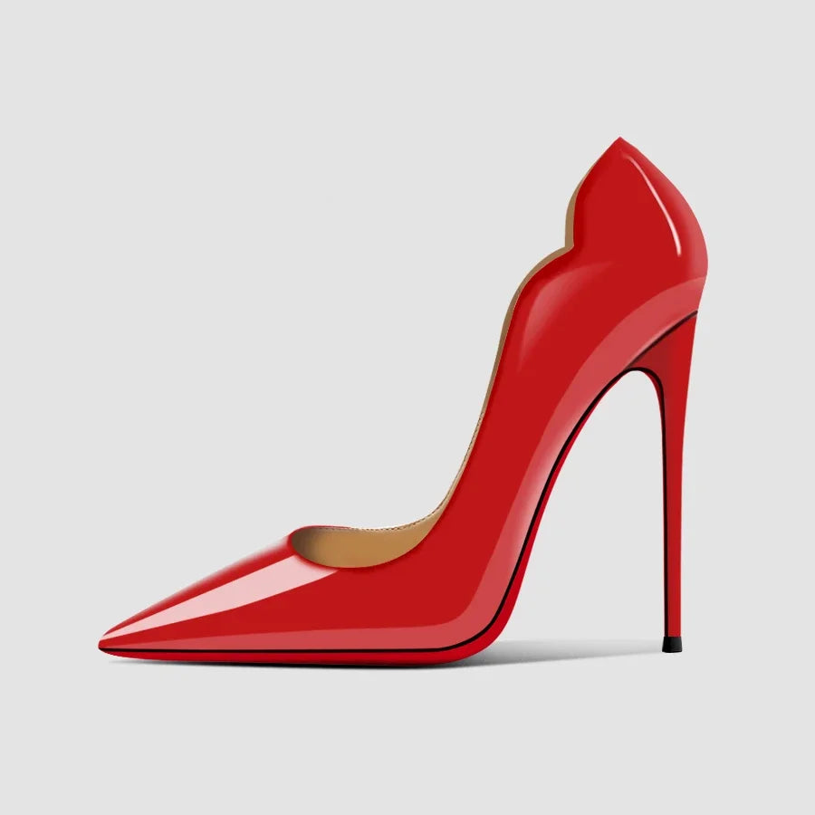 Scarpin Paris Red